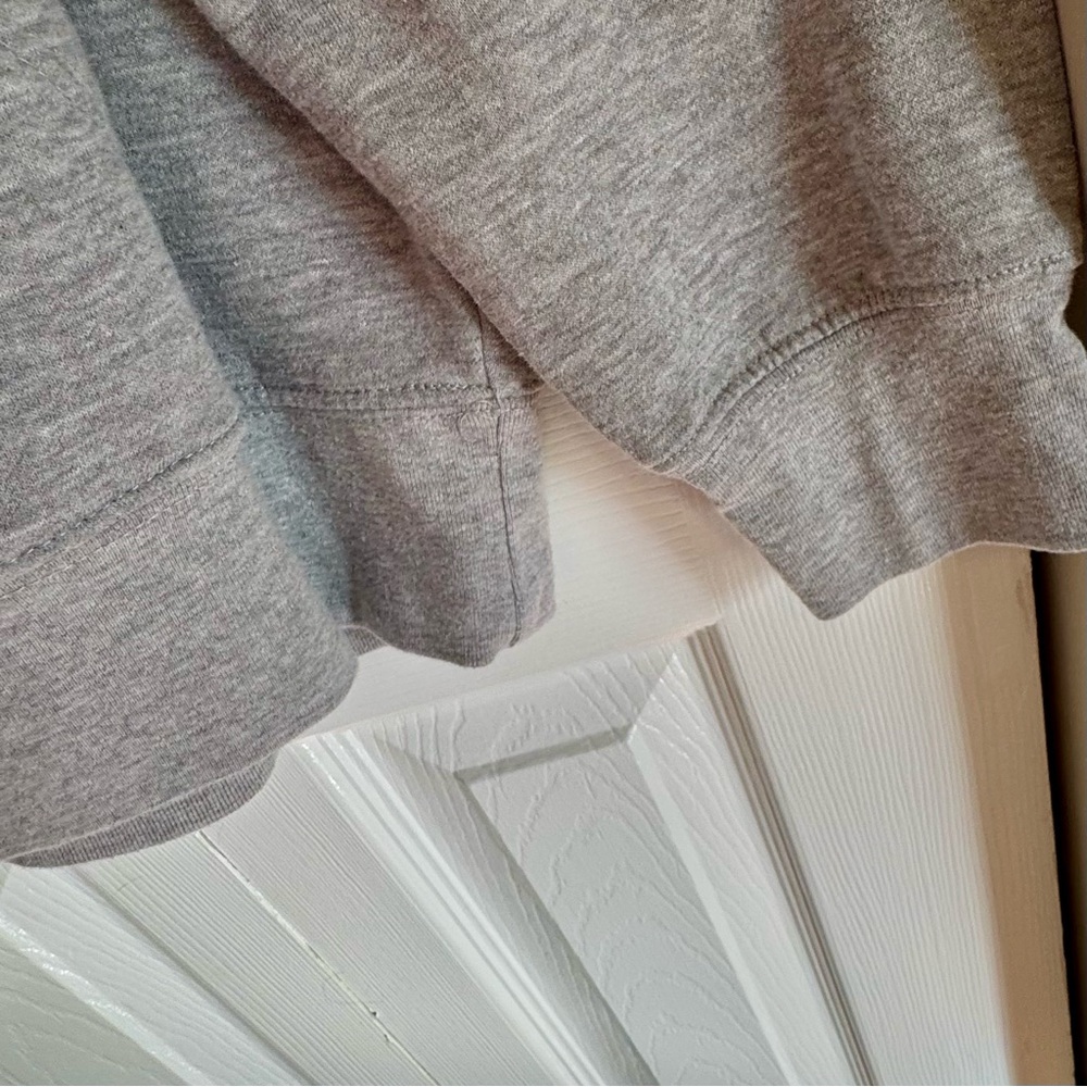 Disney Mickey Mouse Gray Unisex Hoodie Sweatshirt Size L - Picture 5 of 8
